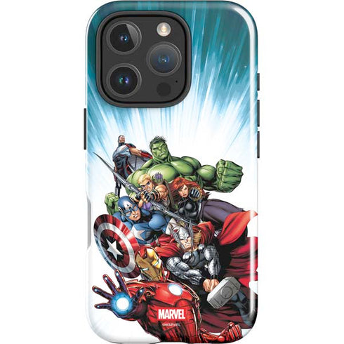 Marvel Avengers Team iPhone 16 Pro Max Impact Case